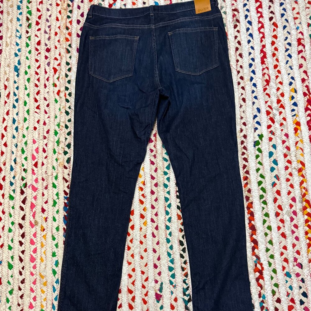 Duer Performance Denim Mid Rise Slim Straight - Picture 5 of 6